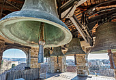 Glockenstube der Kathedrale San Giusto, Glockenturm, Triest, Friaul-Julisch Venetien, Italien