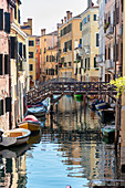 Bridges of &quot;Riello de Santa Sofia&quot; in Venice, Veneto, Italy