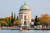 The votive temple on Lido island in Venice, Veneto, Italy
