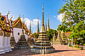 Wat Pho (Tempel des liegenden Buddha), Bangkok, Thailand, Südostasien, Asien