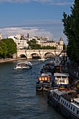 River Seine and Ile de la Cite, Paris, France.