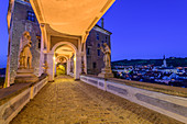 Bridge at Cesky Krumlov Castle, Czech Republic