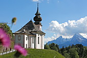 Pilgrimage Church Maria Gern, Berchtesgaden, Upper Bavaria, Bavaria, Germany