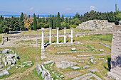 Tempel des Apollo, Asklepion, Kos, Dodekanes-Inseln, Griechenland, Europa
