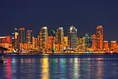 Skyline der Stadt, San Diego, Kalifornien, Vereinigte Staaten von Amerika