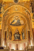 Cappella Palatina, Palastkapelle, Palermo, Sizilien, Italien, Europa