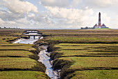 Westerheversand lighthouse, North Friesland, Schleswig-Holstein