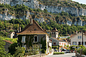 Marcilhac-sur-Célé, on the Célé, near Figeac, Lot department, Occitanie, France