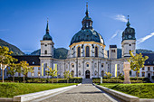 Benedictine Abbey Ettal, Upper Bavaria, Allgäu, Bavaria, Germany