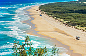 Seventy Five Mile Beach, Fraser Island, Queensland, Australia