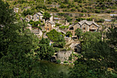 La Malene, Gorges du Tarn, Parc National des Cevennes, Cevennes National Park, Lozère, Languedoc-Roussillon, Occitania, France