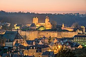 France, Ille et Vilaine, Fougeres, the castle