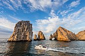 The famous granite arch at Land's End, Cabo San Lucas, Baja California Sur, Mexico, North America