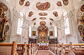 Pilgrimage Church of Maria Gern near Berchtesgaden, Upper Bavaria, Bavaria, Germany