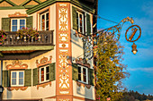 Historic inn in Schliersee, Upper Bavaria, Bavaria, Germany