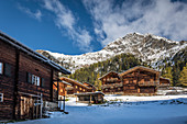 Oberstalleralm im Arntal, Innervillgraten, Villgratental, Osttirol, Tirol, Österreich