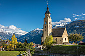 Pilgrimage church Maria Schnee in Obermauern, Virgental, East Tyrol, Tyrol, Austria