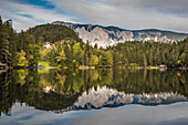 Piburger See bei Piburg im Ötztal, Tirol, Österreich