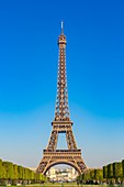 Frankreich, Paris, Gebiet, das von der UNESCO, den Champs de Mars und dem Eiffelturm zum Weltkulturerbe erklärt wurde