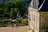 Frankreich, Indre et Loire, Loiretal, von der UNESCO zum Weltkulturerbe erklärt, Chancay, Schloss und Gärten von Valmer, 16. Jahrhundert, Renaissance-Stil