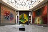 France, Bouches du Rhone, Aix en Provence, Vasarely fondation