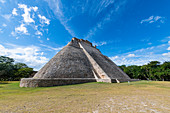 The Maya ruins of Uxmal, UNESCO World Heritage Site, Yucatan, Mexico, North America