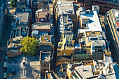 Vereinigtes Königreich, England, London, Luftaufnahme von Dächern