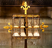 Predigtuhr in der Schatzkammer des Meissener Doms, Meissen, Deutschland