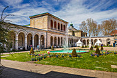Bavarian State Bath and Spa Garden in Bad Kissingen, Bavaria, Germany