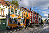 Ehemaliges Arbeiterviertel Möllenberg, Trondheim, Norwegen