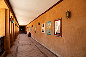 Innenansicht des Sheikh Zayed Palace Museum (Al Ain Palace Museum), Al Ain, Abu Dhabi, Vereinigte Arabische Emirate, Naher Osten