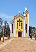 Angola; Huila Province; around Chibia; Jau Monastery; Monastery church