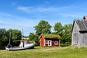 Museum und Bootswerft für Nordlandboote, Viking Museet Stadsbygd, Landkreis Trondelag, Norwegen