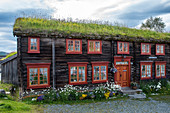 Bergbaustadt Røros: Bergstaden (Altstadt), Roros, Norwegen