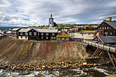 Mining town of Røros: Bergstaden (old town), Roros, Norway