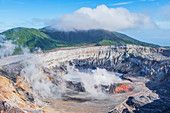 Vulkan Poas, Nationalpark Poas, Costa Rica, Mittelamerika