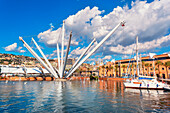 Bigo, Porto Antico (Alter Hafen), Genua, Ligurien, Italien