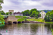 Ruhrbrücke Kettwig in Essen-Kettwig, Nordrhein-Westfalen, Deutschland