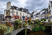 In the artist village of Pont-Aven, Quimper, Finistère, Brittany, France, Europe