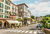 Seepromenade von Bellagio am Comer See Lombardei, Italien 