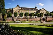 Regentenbau in Bad Kissingen, UNESCO Weltkulturerbe „Bedeutende Kurstädte Europas“, Unterfranken, Bayern, Deutschland\n