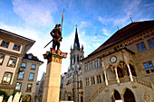 Am Rathaus in der Altstadt, Bern, Schweiz