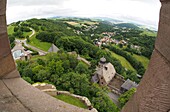 An der Burg Lichtenberg im Hunsrück, Rheinland-Pfalz, Deutschland