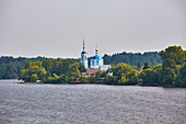 Kirche in Bely Gorodok am Moskau-Wolga-Kanal, Oblast Twer, Russland, Europa