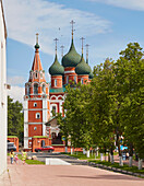 Erzengel - Michael - Kathedrale in Jaroslawl an der Wolga, Unesco-Welterbe, Goldener Ring, Oblast Jaroslawl, Russland, Europa