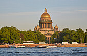 St. Petersburg, St. Isaaks Kathedrale, Historisches Zentrum, Newa, Russland, Europa