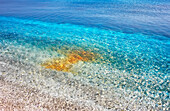 Vulkanische thermische Aktivität am Strand von Paleokori, Milos, Kykladen, Griechenland, Europa