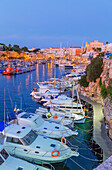 Historischer alter Hafen, Ciutadella, Menorca, Balearen, Spanien