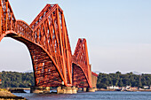 Forth Bridge, railway bridge over Firth of Forth, South Queensferry, Scotland, UK