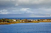 Ard-dhubh, Applecross Peninsula, Skye in the background, Wester Ross, West Coast, Scotland UK
